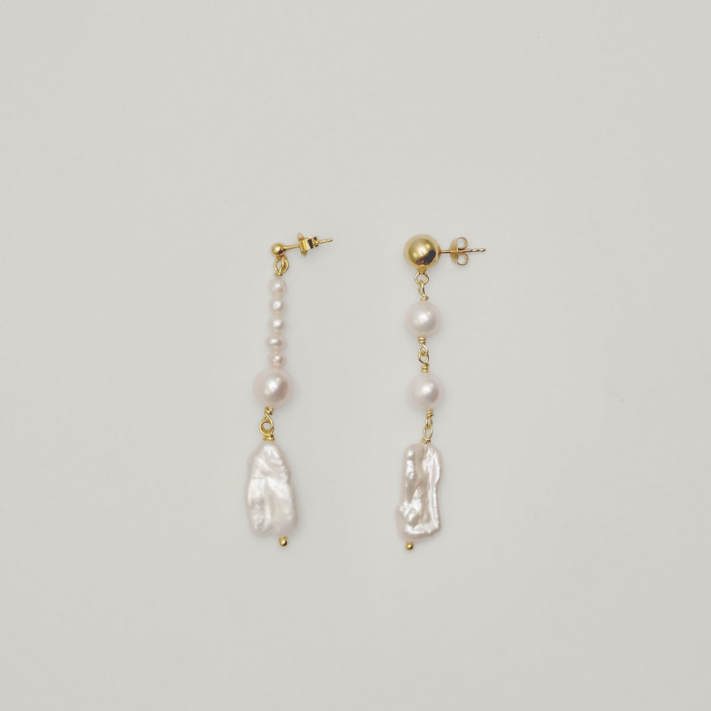 Long Pearl Earrings Charlott