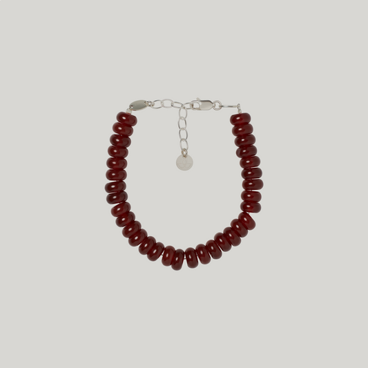 Carneol Gemstone Bracelet Monica