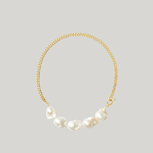 Mixed Pearl Necklace Elsa