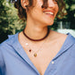 Chalcedon Gemstone Choker Manon