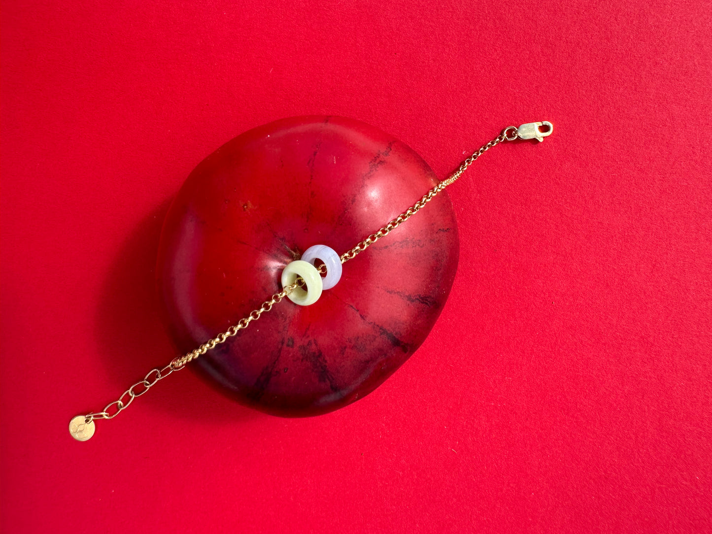 Donut Bracelet Milly Gemstone Gold