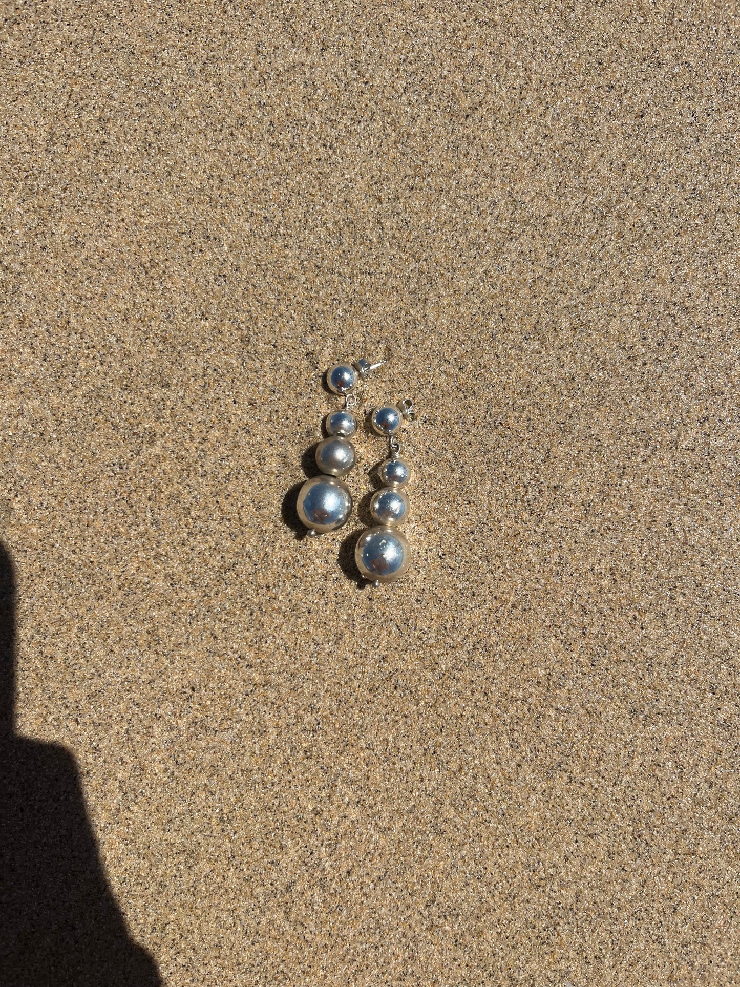 Long Bubble Earrings Mala