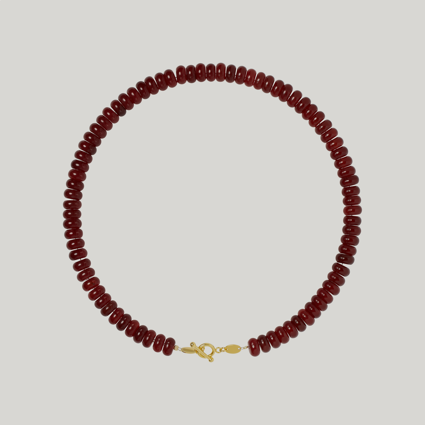 Chalcedon Gemstone Choker Manon