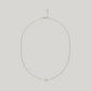 Donut Necklace Suki Gemstone Silber