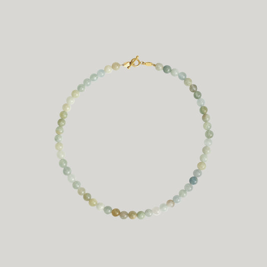 Aquamarine Gemstone Choker Vida