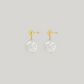 Coin Pearl Earrings Martina