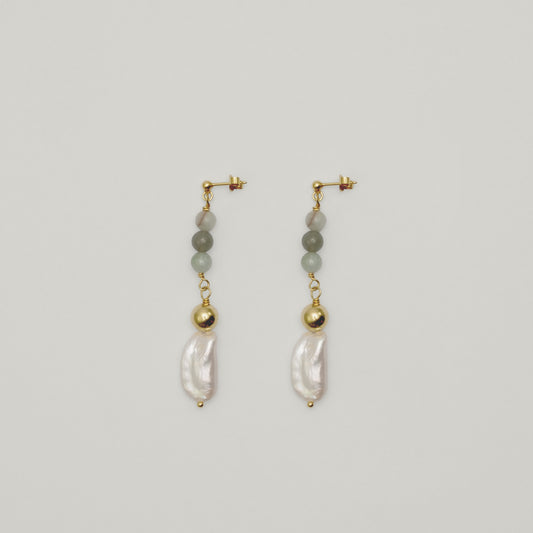 Long Gemstone Earrings Bonnie