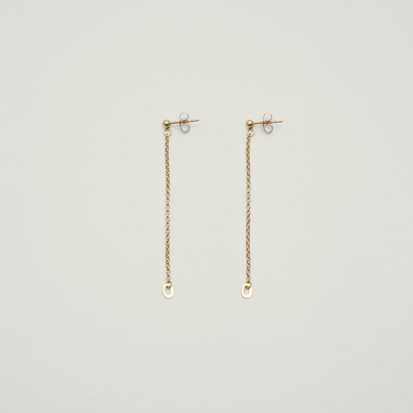 Entdecke Frellinis Ohrringe  925 Sterling Silber vergoldet mit Ösen-Elementen und Ohrstecker. Schmuckdesign aus Hamburg.