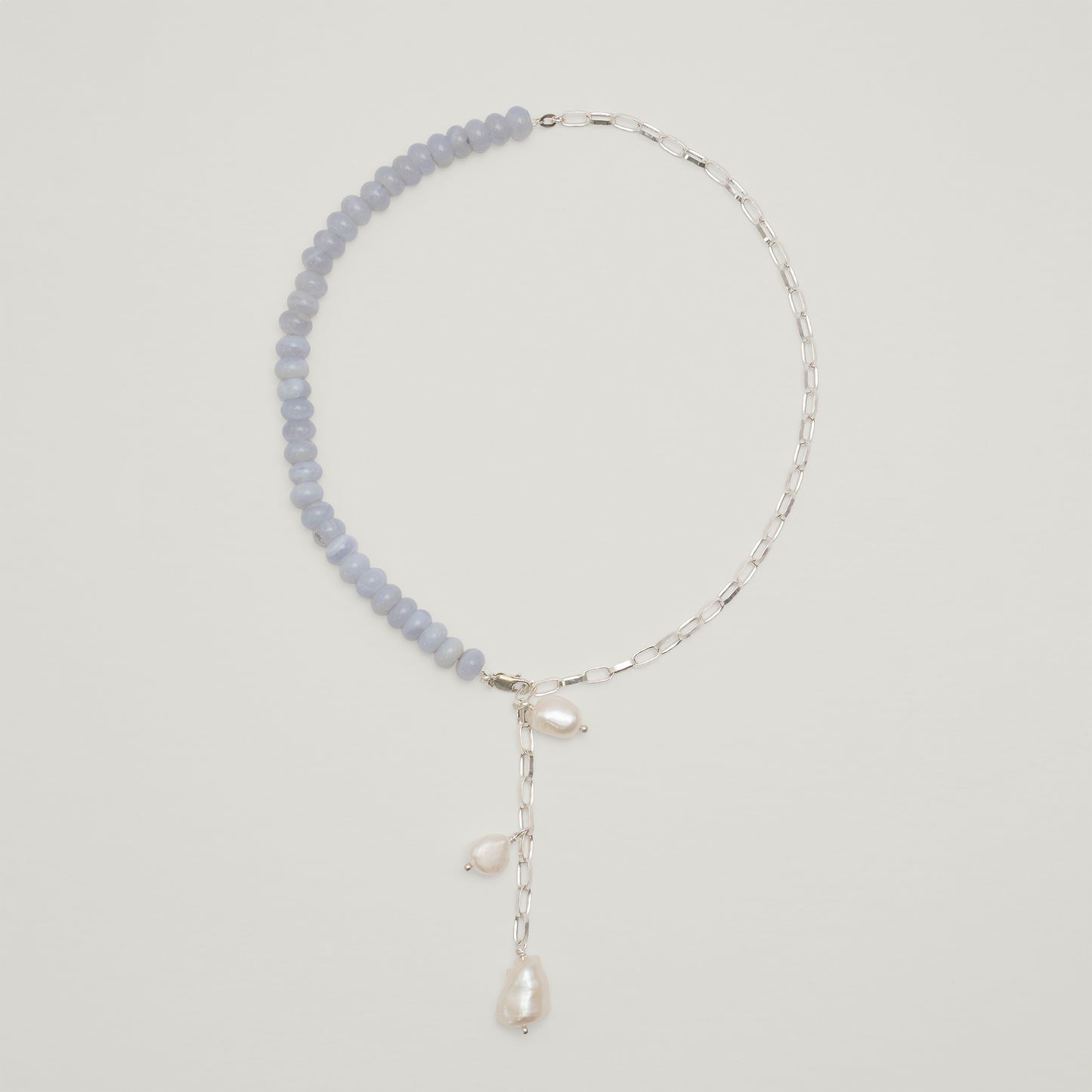 Y-Necklace Theresa Chalcedony